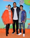 Naomi Scott, Will Smith & Mena Massoud