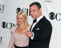 Naomi Watts and Liev Schreiber at 2010 Tony Awards in New York City Royalty Free Stock Photo