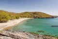 Naoussa or Aosa beach of Kythnos island, Greece Royalty Free Stock Photo