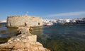Naoussa Harbor Royalty Free Stock Photo