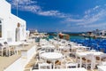 Naoussa town, Paros island, Cyclades, Aegean, Greece Royalty Free Stock Photo