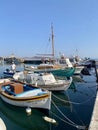 Naoussa village on the island of Paros in Greece