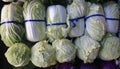 Napa cabbage, Celery cabbage Royalty Free Stock Photo