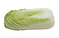 Napa cabbage, isolated on white