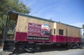 Napa Valley Railroad wine train in Yountville Royalty Free Stock Photo