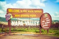 The Napa Valley Sign