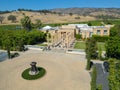 Napa Valley Winery from the air Royalty Free Stock Photo