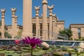 Napa Valley Winery, opulent architecture Royalty Free Stock Photo