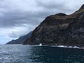 Napali Coast Mountains and Cliffs - Kauai Island, Hawaii.