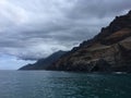 Napali Coast Mountains and Cliffs - Kauai Island, Hawaii.