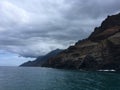 Napali Coast Mountains and Cliffs - Kauai Island, Hawaii.