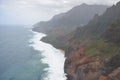 NaPali Coastline Royalty Free Stock Photo