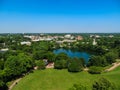 Naperville from above Royalty Free Stock Photo