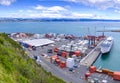 Napier port in New Zealand