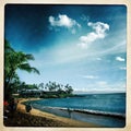 Napili beach in Maui Royalty Free Stock Photo