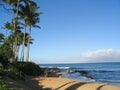 Napili coastline Royalty Free Stock Photo