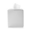 Napkin holder with paper serviettes Royalty Free Stock Photo
