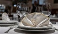 Napkin and Table Setting