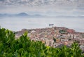 Naples bay from the garden of Certosa di San Martino