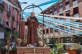 Napoli - Statua di Padre Pio in Piazzetta San Gennaro