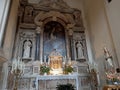 Napoli - Cappella dell`Immacolata nella Basilica di San Lorenzo Maggiore