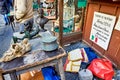 Naples Campania Italy. A junk dealer in Via Tribunali