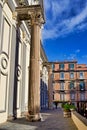 Naples Campania Italy. San Paolo Maggiore is a basilica church in Naples