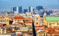 Naples city skyline, Campania, Italy