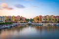 Naples, Florida, USA at Dusk Royalty Free Stock Photo