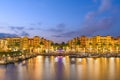 Naples, Florida, USA at Dusk Royalty Free Stock Photo