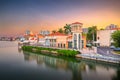 Naples, Florida, USA at Dusk Royalty Free Stock Photo