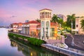 Naples, Florida, USA at Dusk Royalty Free Stock Photo