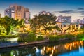 Naples, Florida, USA at Dusk Royalty Free Stock Photo