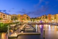 Naples, Florida, USA at Dusk Royalty Free Stock Photo