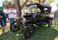 Black 1915 Ford Model T Touring at the 32nd Annual Naples Depot Classic Car Show