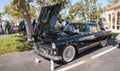 Black 1956 Ford Thunderbird at the 32nd Annual Naples Depot Classic Car Show