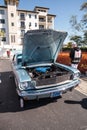 Blue 1966 Ford Mustang at the 32nd Annual Naples Depot Classic Car Show