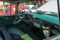 Mint green 1956 Cadillac at the 32nd Annual Naples Depot Classic Car Show