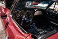 Red 1966 Chevrolet Corvette Convertible Coupe at the 32nd Annual Naples Depot Classic Car Show Royalty Free Stock Photo