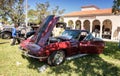 Red 1967 Corvette at the 32nd Annual Naples Depot Classic Car Show