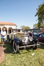 Yellow 1926 Rolls Royce Silver Ghost at the 32nd Annual Naples Depot Classic Car Show