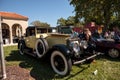 Yellow 1926 Rolls Royce Silver Ghost at the 32nd Annual Naples Depot Classic Car Show Royalty Free Stock Photo