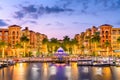 Naples, Florida, USA Town Skyline Royalty Free Stock Photo
