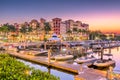 Naples, Florida, USA Town Skyline Royalty Free Stock Photo