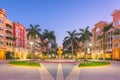 Naples, Florida, USA Town Skyline Royalty Free Stock Photo