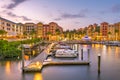 Naples, Florida, USA town skyline Royalty Free Stock Photo