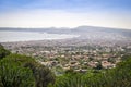 Naples Gulf taken from Vesuvius volcano, Italy Royalty Free Stock Photo