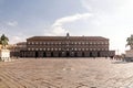 Naples Royal Palace and the National Library building in Naples, Italy Royalty Free Stock Photo