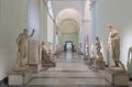 The Farnese Hercules sculpture in National Archaeological Museum of Naples