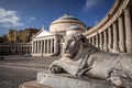 Piazza del Plabiscito, Naples, Italy